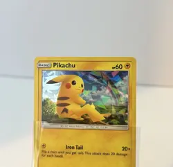 Pikachu 28/73 Cracked Ice Holo 028/073 Near Mint Deck Exclusives Pokemon - Image 3