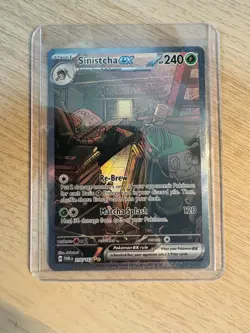 Pokemon TCG Sinistcha ex 210/167 Near Mint - Image 1