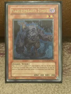 Yu-Gi-Oh Plaguespreader Zombie CSOC-EN031 Unlimited Ultimate Rare - VLP/NM EURO - Image 2