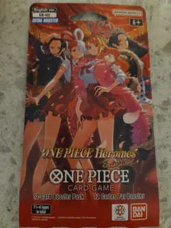 One Piece Heroines Edition EB-03 Sleeved Booster Pack Lot Of 10 In Hand QTY - Image 3