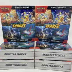 Pokemon x1 Surging Sparks Booster Bundle Box Factory Sealed! 6 Packs! - Image 1