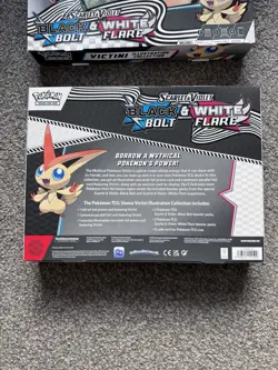 Pokemon TCG: BlackBolt & White Flare - Unova Victini Illustration Collection X2 - Image 2