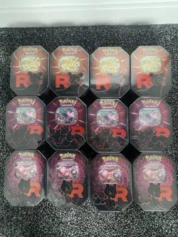 Pokemon Team Rocket Ex Tin Bundle✅ - Image 1