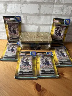 Yugioh Legendary Duelists Magic Hero Lite Ed (x12) & 2021 Tin Of Ancient Battles - Image 1
