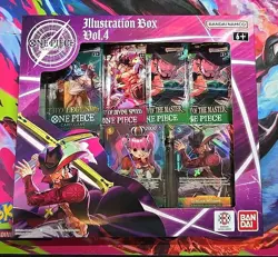 One Piece TCG IB-04 Illustration Box Vol 4 English OP-08 OP-11 OP-12 NEW/SEALED! - Image 1