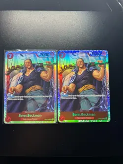 Benn Beckman OP09-009 SR - Super Rare - One Piece Card Game - Image 1