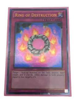⚡Yugioh GX Ring of Destruction ultimate Rare Karte DPKB-EN036 HP Played⚡ - Image 1