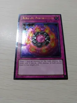 ⚡Yugioh GX Ring of Destruction ultimate Rare Karte DPKB-EN036 HP Played⚡ - Image 2