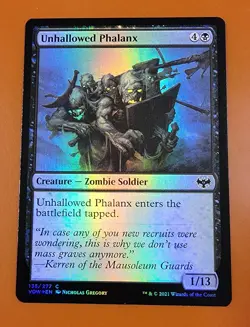 1x Unhallowed Phalanx | FOIL | Innistrad Crimson Vow | MTG Magic Cards - Image 1