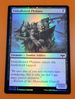 1x Unhallowed Phalanx | FOIL | Innistrad Crimson Vow | MTG Magic Cards - Image 3