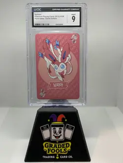Sylveon - 2019 Pokemon Playing Cards Korean Point Salad - Eevee Edition - CGC 9 - Image 1