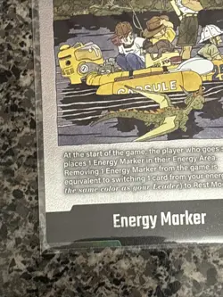 Bandai Dragon Ball Super Card Game Son Goku Foil Energy Marker E-79 Card English - Image 2