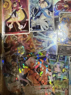TOMY WIXOSS Foil And Holo 17 Card Lot - Image 2