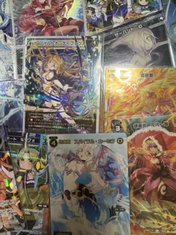 TOMY WIXOSS Foil And Holo 17 Card Lot - Image 4