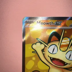 Meowth EX 107/088 Ultra Rare Perfect Order Pokemon TCG NM - Image 3