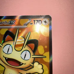 Meowth EX 107/088 Ultra Rare Perfect Order Pokemon TCG NM - Image 4