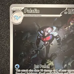 Palafin 225/091 - Pokemon TCG - Paldean Fates Illustration Rare Holo - NM - Image 2