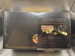 POKEMON SWORD AND SHIELD ZACIAN & ZAMAZENTA ULTRA-PREMIUM COLLECTION BOX SEALED - Image 1