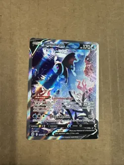 Pokemon Lumineon V Full Art Ultra Rare Holo 156/172 Brilliant Stars - Image 1