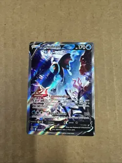Pokemon Lumineon V Full Art Ultra Rare Holo 156/172 Brilliant Stars - Image 2