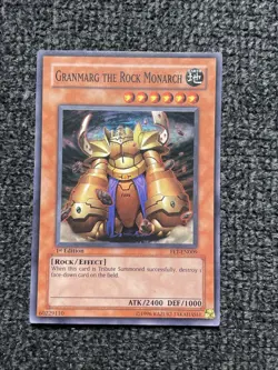 Yugioh Granmarg the Rock Monarch FET-EN009 1st Edition Ultimate Rare - LP-NM 💎 - Image 1