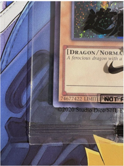 Yugioh Red-Eyes Black Dragon Nike Worlds Promo Collaboration 2025 NKC1-EN002 - Image 2