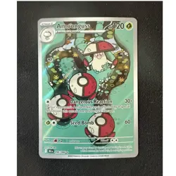 Pokemon Amoonguss 096/086 FULL ART HOLO Illustration Rare 120 HP - Sv: Black Bo… - Image 1