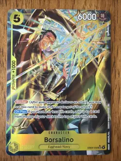 Borsalino EB04-058 SR ALT ART OP15 ONE PIECE ENGLISH Mint Condition - Image 1