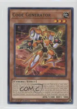 Code Generator (R) 1st Ed. YuGiOh Toon Chaos #TOCH-EN022 - Image 1