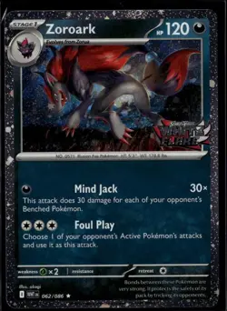 Miscellaneous Cards & Products #062/086 Zoroark (White Flare Stamped) - Image 1