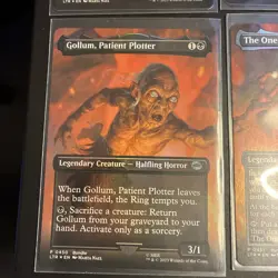 The One Ring Borderless Foil Lord of the Rings LOTR MTG Magic the Gathering Card - Image 3