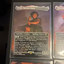 The One Ring Borderless Foil Lord of the Rings LOTR MTG Magic the Gathering Card - Image 4