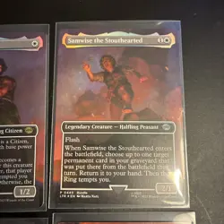 The One Ring Borderless Foil Lord of the Rings LOTR MTG Magic the Gathering Card - Image 5