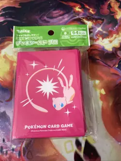 Pokemon Center Japan Mew Card Sleeves 64-Ct New US Seller - Image 1