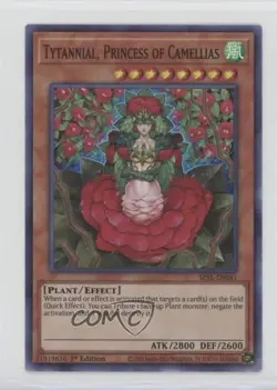 Tytannial Princess of Camellias 1st Ed. YuGiOh Secret Slayers #SESL-EN041 - Image 1