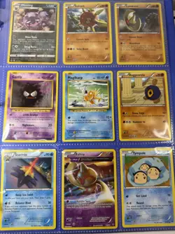 Pokemon Card Binder Lot 300+ Cards + 4 Deck Boxes Full Mixed Collection - Image 1