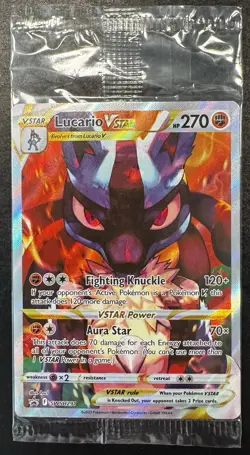 Pokemon Crown Zenith ETB+ PLUS Lucario VSTAR Sealed Promo SWSH291 & Code Card - Image 2