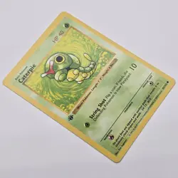 Near Mint | 1st Edition Base Set Shadowless | Caterpie 45/102 | Pokemon Card - Image 3