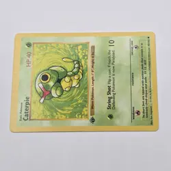 Near Mint | 1st Edition Base Set Shadowless | Caterpie 45/102 | Pokemon Card - Image 4