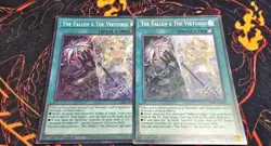 The Fallen & the Virtuous Secret Rare Card CH01-EN019 - Image 1