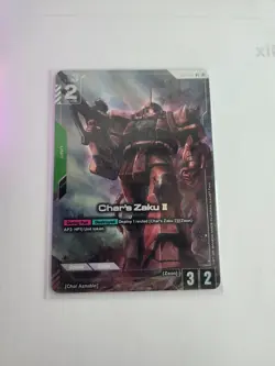 Gundam Card Game GCG Char’s Zaku II Beta Alt Art - Image 1