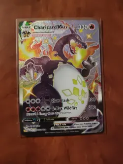 *MYSTERY* Pokemon Shining Fates Charizard Vmax Sv107/Sv122 - Image 1