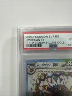 2025 POKEMON SVP PROMO PRE PREMIUM FIGURE COLLECTION UMBREON SVP 176 EX PSA 10 ✨ - Image 2