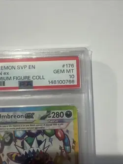 2025 POKEMON SVP PROMO PRE PREMIUM FIGURE COLLECTION UMBREON SVP 176 EX PSA 10 ✨ - Image 3