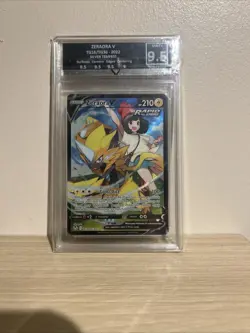 ZERAORA V - TG16/TG30 - Silver Tempest - Pokemon Card GG9.5 - Image 1