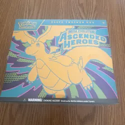 Pokemon Mega Evolution Ascended Heroes Elite Trainer Box Small Hole On Side - Image 1