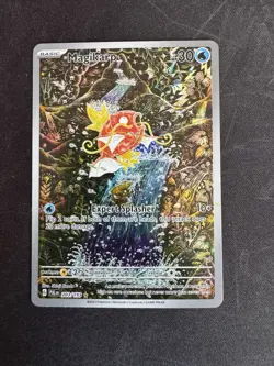 Pokemon TCG Magikarp Illustration Rare, Scarlet & Violet Paldea Evolved 203/193 - Image 3