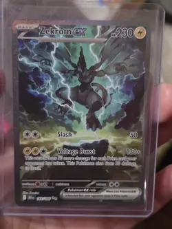 Pokemon TCG Zekrom EX 166/086 Black Bolt - Image 1