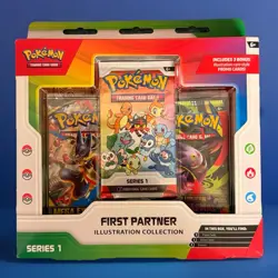 2 PACK Pokemon First Partner Illustration Rare Promo Collection SEALED BOX LOT - Image 2