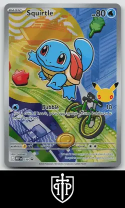 Pokemon - Squirtle 039 Mega Evolution - Holo Black Star Promo - NM - Image 1